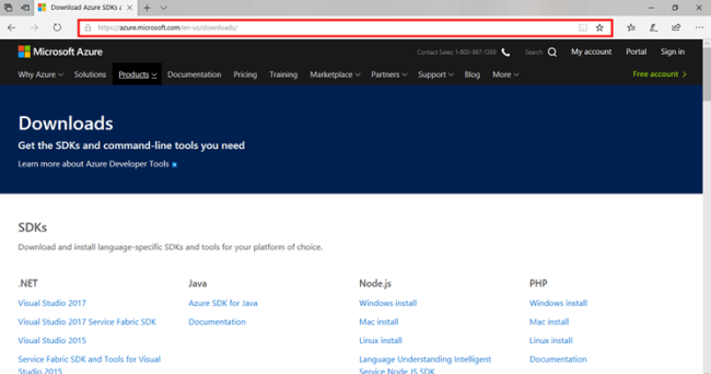 Microsoft SDKs and Command-line Tools